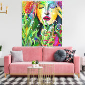 魔法の人魚 キャンバスプリント (インサイチュ (リビング))