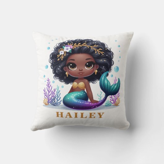 魔法の人魚 クッション (裏面)