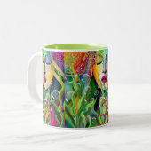 魔法の人魚 ツートーンマグカップ (正面左)