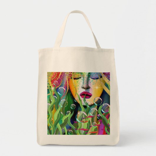 魔法の人魚 トートバッグ (正面)