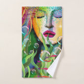 魔法の人魚 バスタオルセット (ハンドタオル)