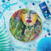 魔法の人魚 ペーパープレート (パーティー)