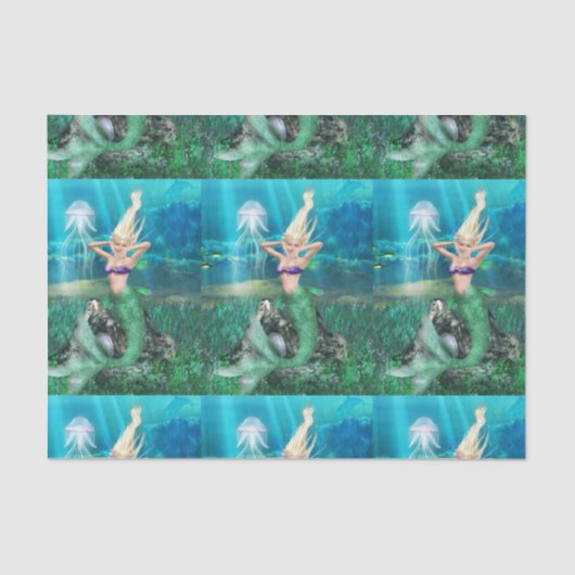 魔法の人魚 薄葉紙 (正面)