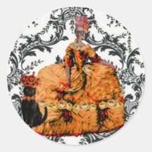 魔法の仮装のマワール・アントワネットハロウィーン