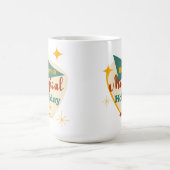 魔法の休日のヴィンテージ コーヒーマグカップ (中央)