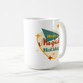 魔法の休日のヴィンテージ コーヒーマグカップ (正面右)