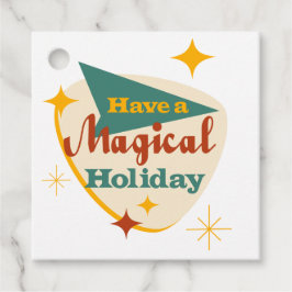 魔法の休日のヴィンテージ フェイバータグ