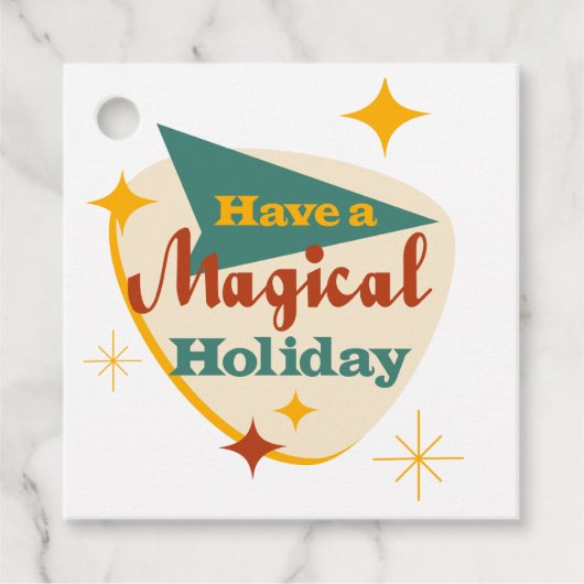 魔法の休日のヴィンテージ フェイバータグ (正面)