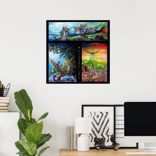 魔法の伝説 ポスター (ホームオフィス)