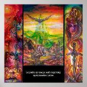 魔法の伝説 ポスター (正面)