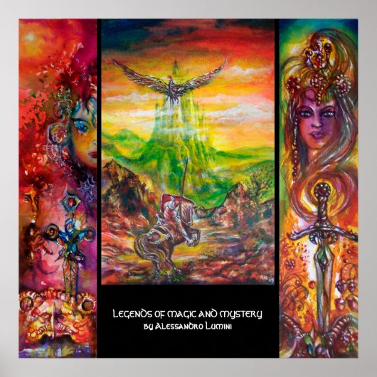 魔法の伝説 ポスター (正面)