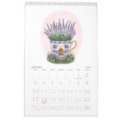 魔法の住居カレン図解入りの、写真付きのダー カレンダー (1月 2027)