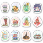 魔法の住居シール シール (正面)