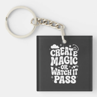 魔法の作成またはパスの監視 キーホルダー