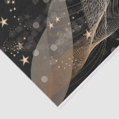 魔法の光沢のある金ゴールド星の文字列と《写真》ぼけ味ライト 薄葉紙 (詳細)