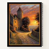 魔法の冒険の城物語 ノートブック (裏面)