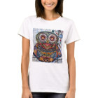 魔法の写実的なフクロウの絵画