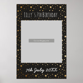 魔法の写真ブース プロップ ポスター