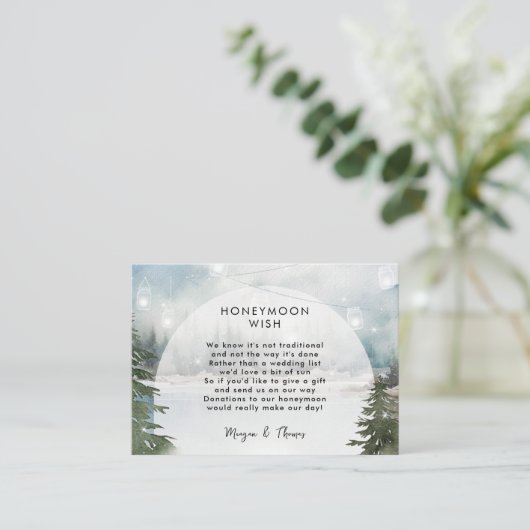 魔法の冬のハネムーンウィークエンクロージャカード エンクロージャーカード (スタンド正面)