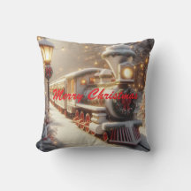 魔法の冬のワンダーランドのクリスマストレイン