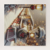 魔法の冬のワンダーランド クリスマストレイン ジグソーパズル (横)