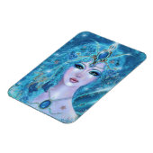 魔法の冬の妖精byルネ・ラヴォワ マグネット (左側)