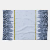 魔法の冬の森 – カスタム キッチンタオル (横)