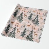 魔法の冬の森 ラッピングペーパー (アンロールド)