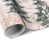 魔法の冬の森 ラッピングペーパー (ロールコーナー)