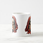 魔法の冬の瞬間、二体のスケルトン コーヒーマグカップ (中央)