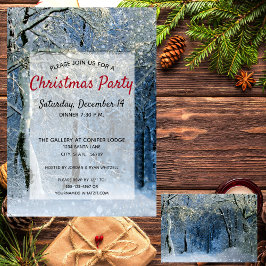 魔法の冬ワンダーランドクリスマスパーティー 招待状