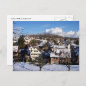 魔法の冬村 ポストカード (正面/裏面)