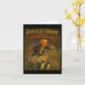 魔法の切り札ウィザーおもしろいド株式市場のクラッシュアドブ カード (黄色い花)