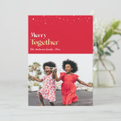 魔法の力を合わメリーせたクリスマス  カード (スタンド正面)