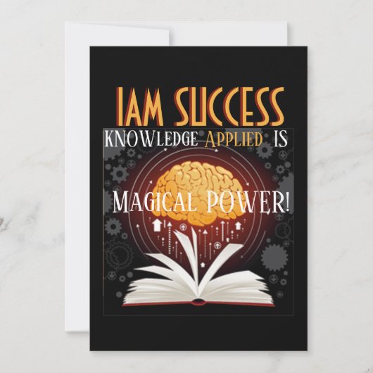 魔法の力 招待状 (正面)