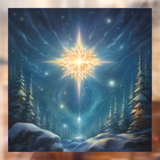 魔法の北スターの窓にしがみつく ウィンドウサイン (シート2)