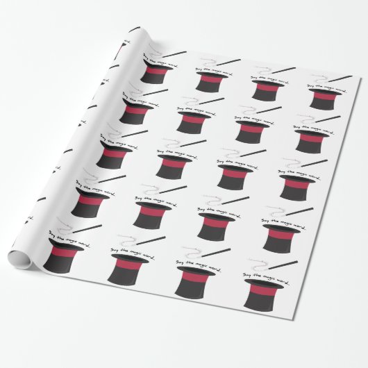 魔法の単語 ラッピングペーパー (アンロールド)