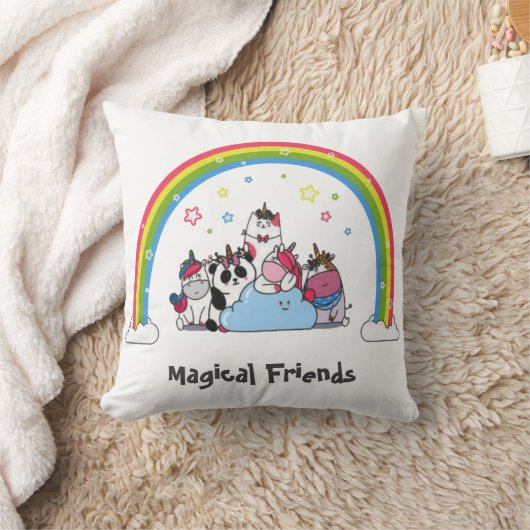 魔法の友人 クッション (ブランケット)