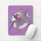 魔法の友人 |ユニコーン、アルパカ、子猫、スロース マウスパッド (マウス)