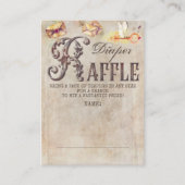 魔法の呪文おむつラッフルチケット エンクロージャーカード (正面)