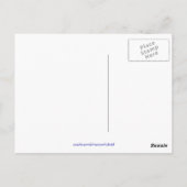 魔法の回転木馬のばら色の郵便はがき ポストカード (裏面)