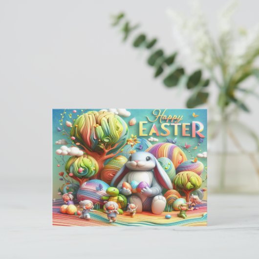 魔法の地イースターバニー シーズンポストカード (スタンド正面)