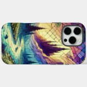 魔法の城と神秘の森と川 Case-Mate iPhoneケース (裏面 (横))