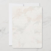 🏰✨ 魔法の城のプリンセス 1歳の誕生日招待状 招待状 (裏面)