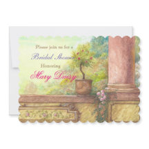 魔法の城の魅惑的なブライダルシャワー