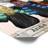 魔法の城ウィザードポートレートベスティーズプリント ポスター (角)