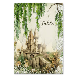 魔法の城 テーブルナンバーカード - フェアリーテイル ウィ テーブルナンバー