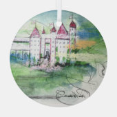 魔法の場所…ヘーヴェナー ガラスオーナメント (裏面)