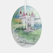 魔法の場所…ヘーヴェナー ガラスオーナメント (正面左)