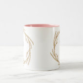 魔法の塵のリース|のモノグラムのマグ ツートーンマグカップ (中央)